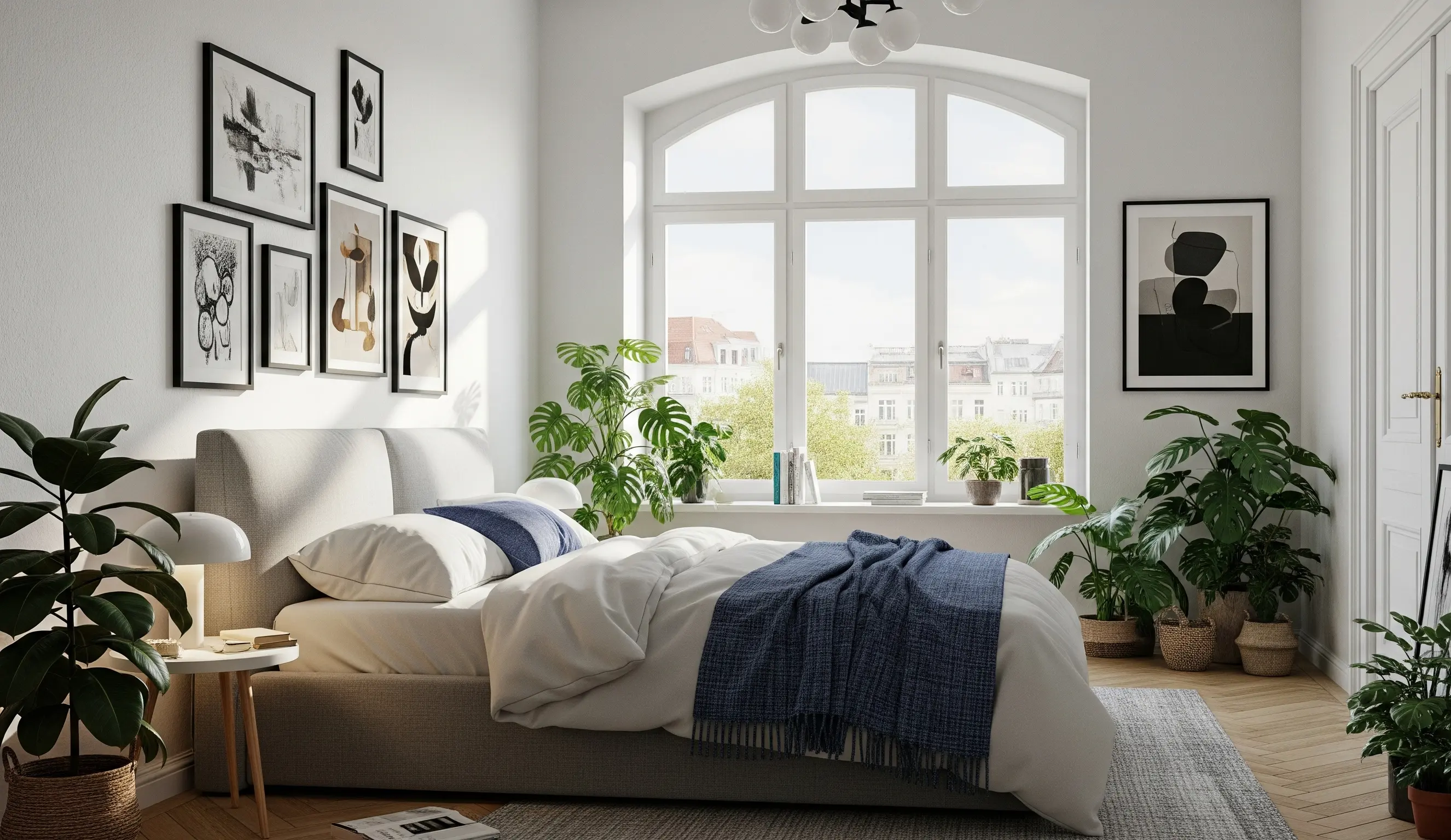 Schlafzimmer Panoramafenster